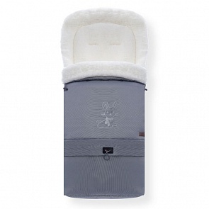 Конверт зимний меховой Nuovita Alaska Bianco Grigio/Серый (Nuovita, NUO-ALAB_2487)